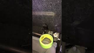 2014 Ford F150 supercab rear seat back removal [upl. by Mars106]