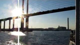 Sailing Past Coalhouse Point And Tilbury Docks [upl. by Enived111]