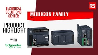 Schneider Electric Modicon PLC Series  Technical Solutions Center  RS [upl. by Xet939]