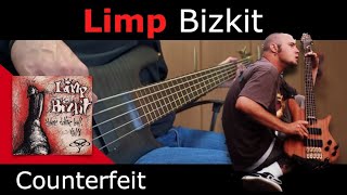 Limp Bizkit  Counterfeit  Bass Cover [upl. by Elleirbag]