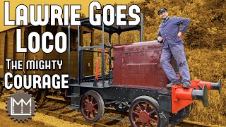 The smallest standard gauge engine Courage the littlest Hunslet Lawrie Goes Loco Episode 22 [upl. by Om606]