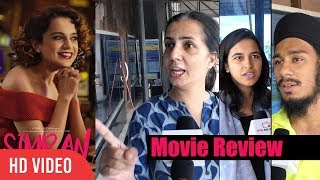 Simran Movie Public Review  First Day First Show  Kangana Ranaut Movie Review [upl. by Ly]