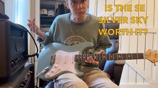 PRS SE Silver Sky Review  A Year Later [upl. by Aihsem]