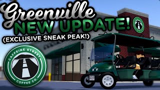 EXCLUSIVE GREENVILLE UPDATE SNEAK PEAK NEW STARBUCKS [upl. by Llerdnad]