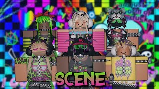 20 SCENE ROBLOX OUTFITS [upl. by Maximo]