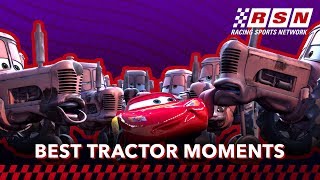 Best Tractor Moments in Cars  Racing Sports Network by Disney•Pixar Cars [upl. by Etem942]