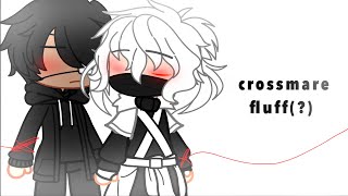 𝙄𝙢 𝙞𝙣 𝙡𝙤𝙫𝙚  crossmare fluff  sans au  my au [upl. by Neltiak]