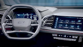 AUDI Q4 etron 2023 HighTech Interior Details [upl. by Pepi]