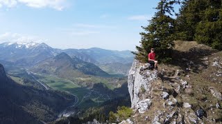 Bregenzerwald Wanderung Der Liegstein  800m senkrecht abfallende Felswand  Wander Geheimtipp Au [upl. by Helbonna]