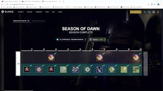 How To Claim Rewards From Previous Season Passes After The Season Ends  Destiny 2 Seasonal Rewards [upl. by Cherianne]