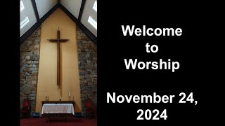 Colesville Presbyterian Church Livestream November 24 2024 [upl. by Anuahsar]