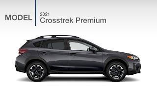 2021 Subaru Crosstrek Premium  Trim Review [upl. by Adnola]