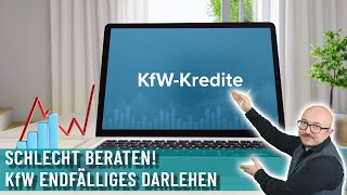 KFW Kredit Warum die Bank falsch berät Endfälliges Darlehen richtig nutzen Energieberater erklärt [upl. by Randell428]