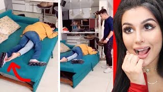 FUNNIEST BOYFRIEND  GIRLFRIEND PRANKS [upl. by Nnyllatsyrc]