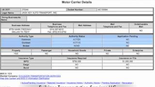 FMCSA Status [upl. by Lewis]