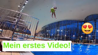 Xdiving short clip OLYMPIABAD München [upl. by Acinorahs]