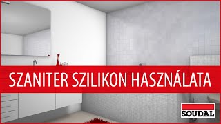 Kád és fürdőkád tömítése és szilikonozása🛀 Penészgátlót tartalmazó szaniter szilikon használata [upl. by Haldan]