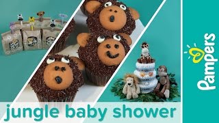 Baby Shower Themes How to Plan a Jungle Baby Shower Party  Pampers [upl. by Aneev]