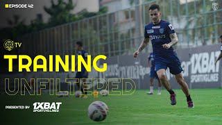 Training Unfiltered 42  Kerala Blasters  KBFC  ISL 10 [upl. by Ynaffyt]