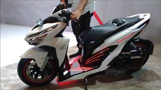 Modifikasi Honda All New Vario 150 Extreme Low Rider Edan Pakai Air Suspension [upl. by Amocat385]