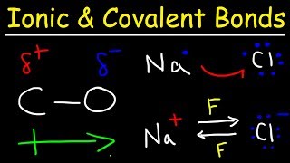 Ionic Bonds Polar Covalent Bonds and Nonpolar Covalent Bonds [upl. by Tsiuqram]