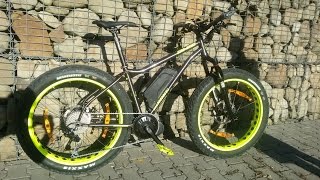 Test Bafang Ebike motor 1000W on a fatbike [upl. by Shauna]