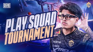 PLAY SQUAD TOURNAMENT  JONATHAN IS BACK  BGMI [upl. by Winthrop]