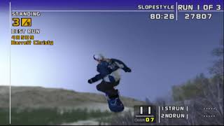 PCSX2  ESPN Winter X Games Snowboarding 2000  Slopestyle Gameplay [upl. by Anirehc317]