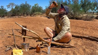 Survival Challenge  3 ITEMS ONLY  NEED WATER in Remote Australia EXTREME HEAT [upl. by Merkle]