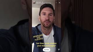 Messi hablando tres idiomas [upl. by Parcel150]