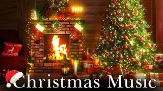 Relaxing Christmas Music 🔥 Traditional Instrumental Christmas Songs Playlist with A Warm Fireplace [upl. by Baniaz]