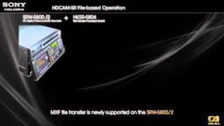 Sony HDCAMSR Filebased Operation NO audionarration [upl. by Clive]