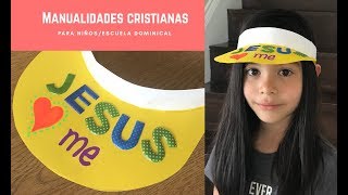 Manualidad cristiana para niños [upl. by Eelahs]