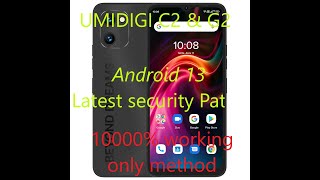 UMIDIGI C2 G2 GOOGLE ACCOUNT UNLOCK frp bypass Android 13 latest 1000 only Method by unlocktool [upl. by Marston]