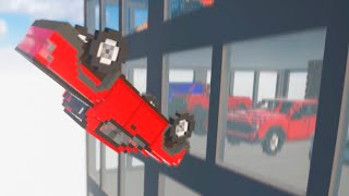 Cars Falls Out Of The Building  Teardown [upl. by Evey]