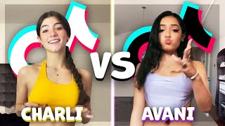 Charli D’amelio Vs Avani TikTok Dance Battle [upl. by Sidhu627]