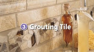 How to Grout Your Tile or Stone [upl. by Lynnea]