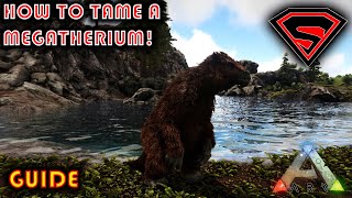 ARK HOW TO TAME A MEGATHERIUM 2020  EVERYTHING YOU NEED TO KNOW ABOUT TAMING A MEGATHERIUM [upl. by Eelatsyrc4]