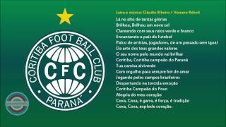 Hino Oficial do Coritiba [upl. by Anitneuq698]