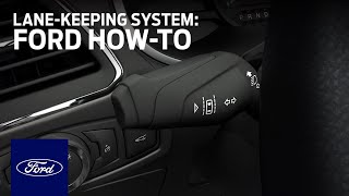 LaneKeeping System  Ford HowTo  Ford [upl. by Mordy654]