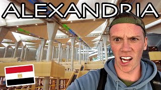 Is the Library of Alexandria Overrated Alexandria Egypt Travel Vlog [upl. by Lleinnad]