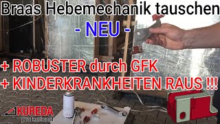 Braas Atelier Dachfenster Hebemechanik tauschen  NEU ENTWICKELT [upl. by Cinimmod]