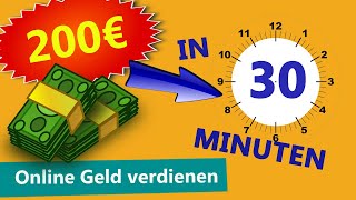 GARANTIERT 200 € online Geld verdienen 💰 in 30 Minuten robethood Erfahrungen [upl. by Occor588]