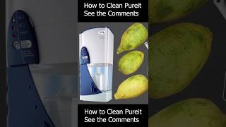 How to Clean Pureit Filter using Lemon [upl. by Skell]