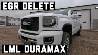 How To EGR Delete on LML Duramax STEP BY STEP [upl. by Obadias521]