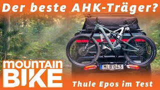 Thule Epos 2 im Test So gut ist der HighEndFahrradträger für EMTB EBike amp Co [upl. by Arodasi]