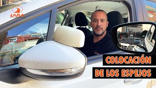 CÓMO colocar CORRECTAMENTE los ESPEJOS de tu COCHE y APROBAR el EXAMEN DE CONDUCIR Autoescuela Lara [upl. by Donelson]