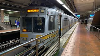 Metro Blue Line P2020 162B Ultra Wide Cab View From Long Beach To Los Angeles [upl. by Dorsy]