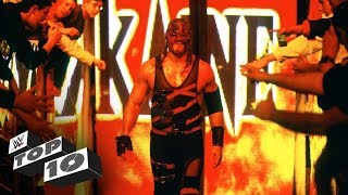 Kanes greatest returns WWE Top 10 July 9 2018 [upl. by Kloster]