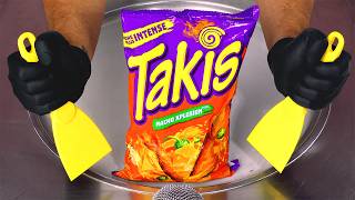 ASMR Sensation 30°C Takis Nacho Xplosion Transformation [upl. by Ashling]